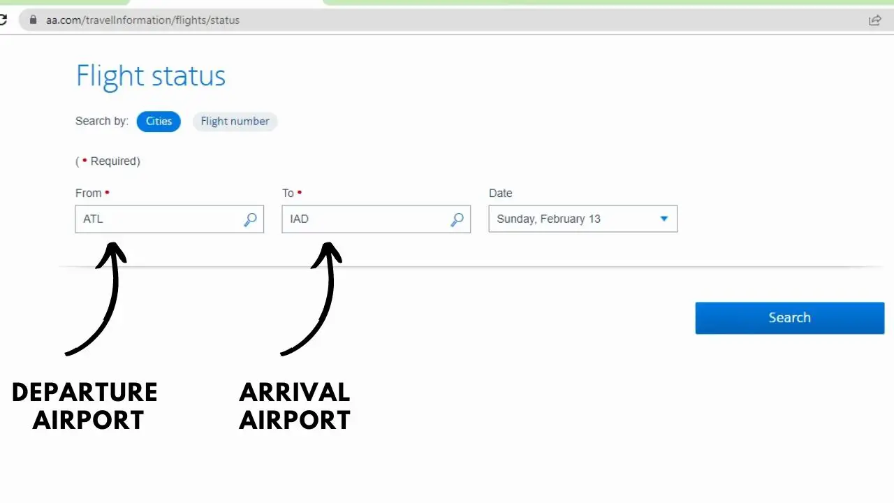 Learn To Track A Flight On American Airlines Technical Guide