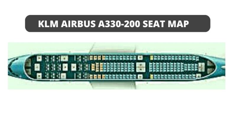 Airbus A330 200 Seat Map With Airline Configuration