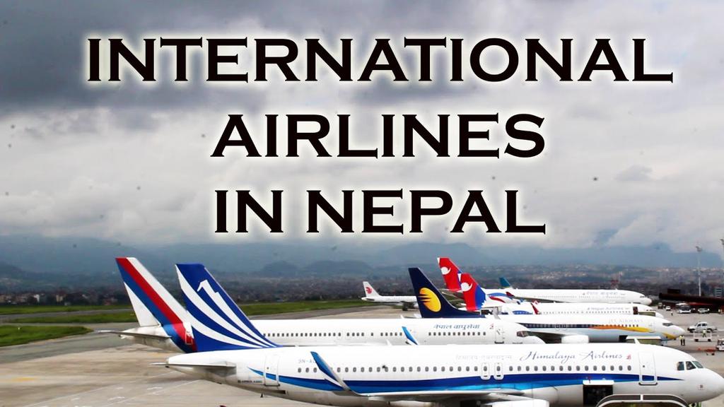 'Video thumbnail for International Airlines operating flights in Nepal'
