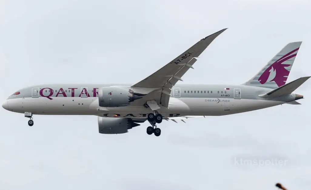 qatar dreamliner ktm