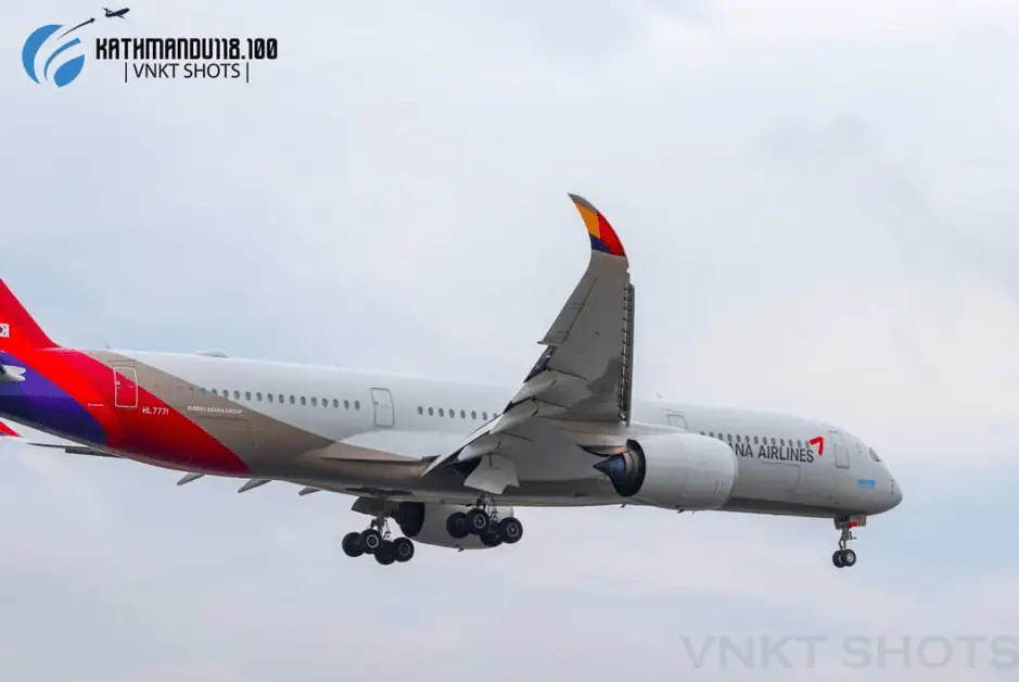 asiana airlines a350 900