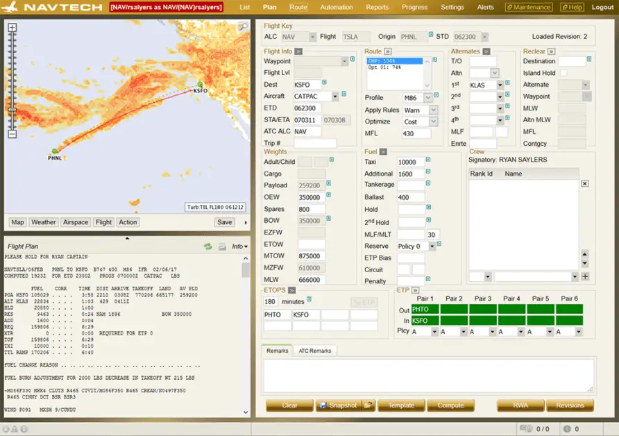 navblue flight plannings aviatech channel