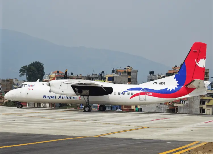 nepal airlines xian ma60 aviatech channel