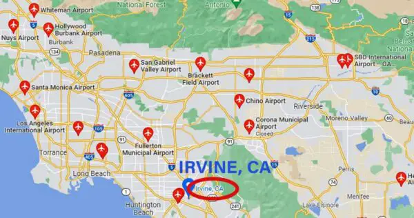 Top 10 Major Airports Near Irvine CA (SNA, LAX, LBA)