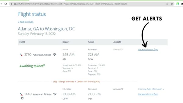 Learn To Track A Flight On American Airlines Technical Guide