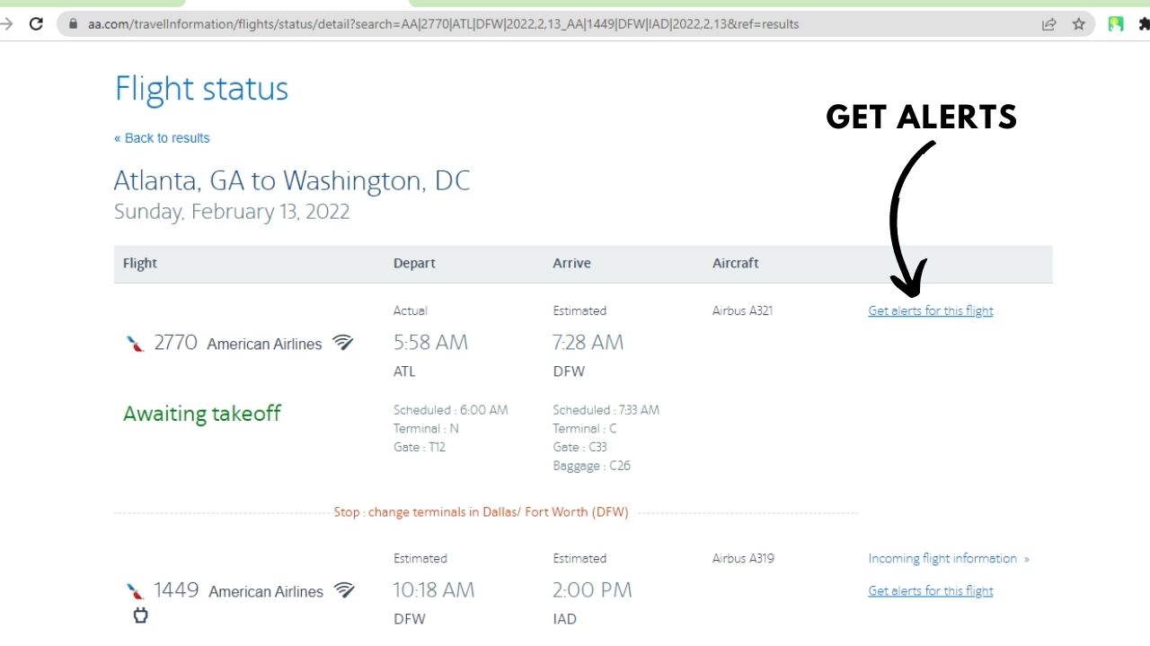 Learn To Track A Flight On American Airlines (Technical Guide)