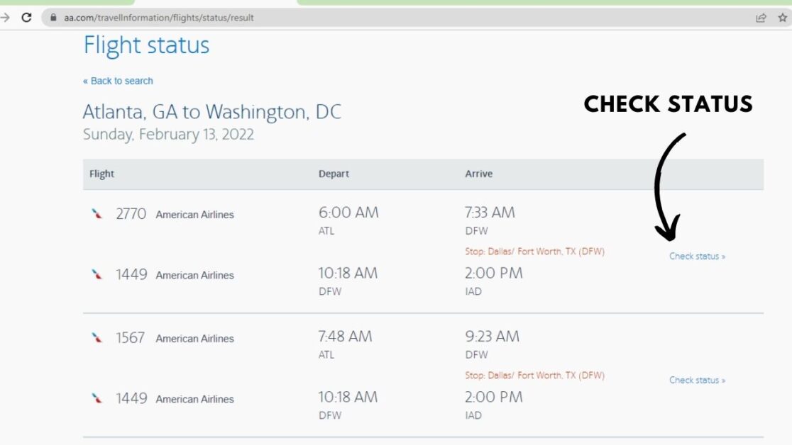 american airlines flight status tracking aviatechchannel