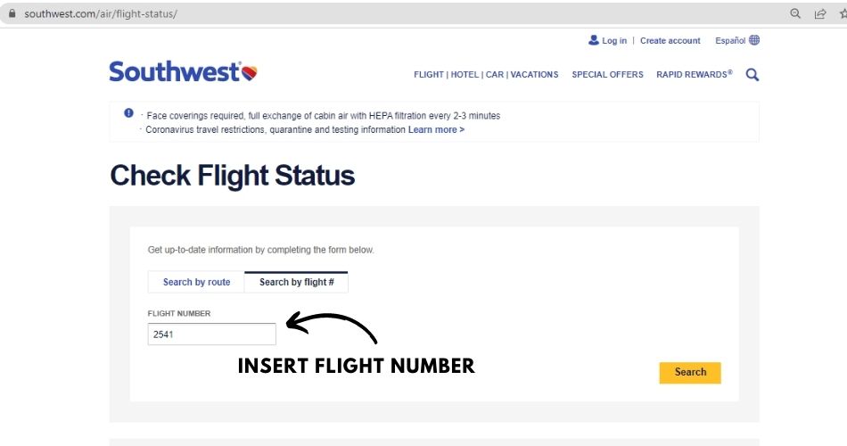 check flight status by flight number for southwest airlines aviatechchannel