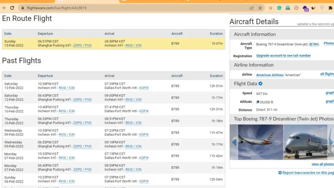 flightaware aircraft flight history aviatechchannel