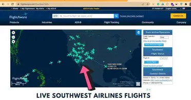 Southwest Airlines Flight Status Map How To Check Flight Status For Southwest Airlines? (Track Flights) |  Aviatech Channel