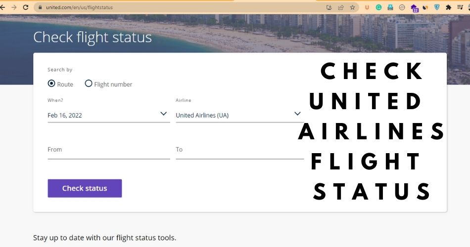 united airlines flight status aviatechchannel