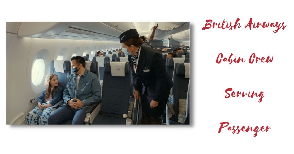 british airways cabin crew serving passengers aviatechchannel