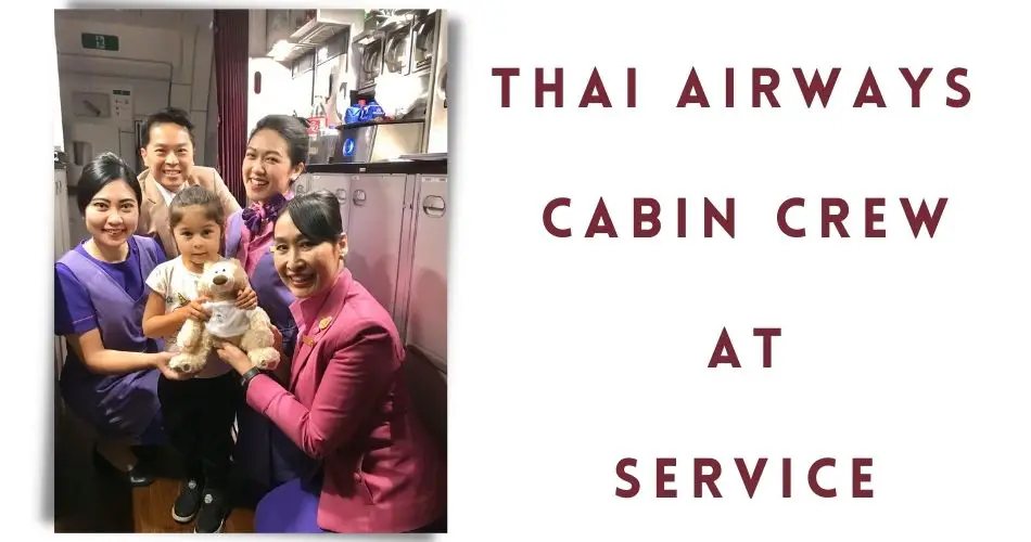 thai airways flight attendant at service aviatechchannel