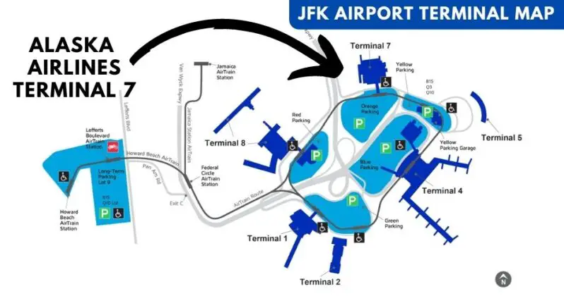 What terminal is alaska airlines at jfk