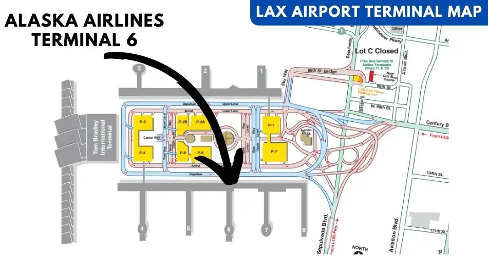alaska airlines terminal at lax map aviatechchannel