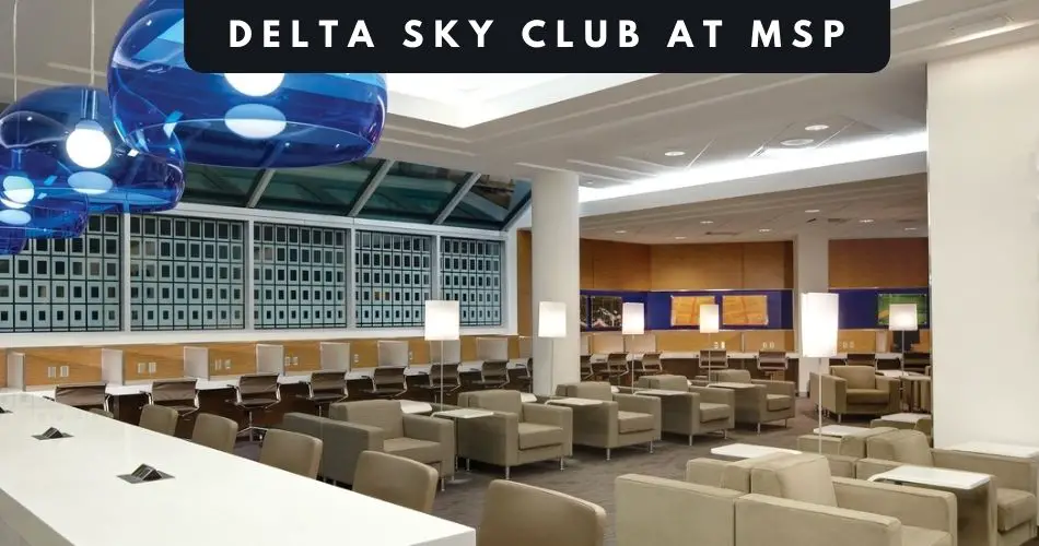 delta sky club at msp aviatechchannel