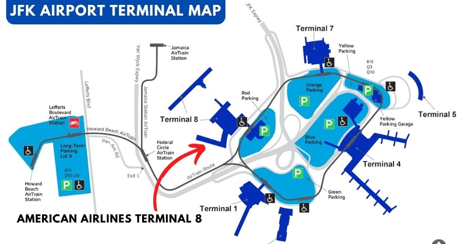 jfk airport terminal map aviatechchannel