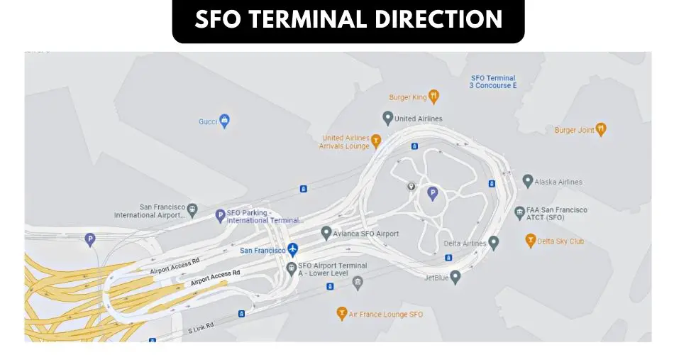 sfo terminal direction aviatechchannel