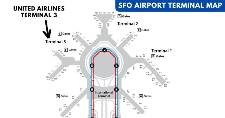 United Airlines Terminal At SFO 2024   United Airlines Terminal At Sfo Map Aviatechchannel 768x404 