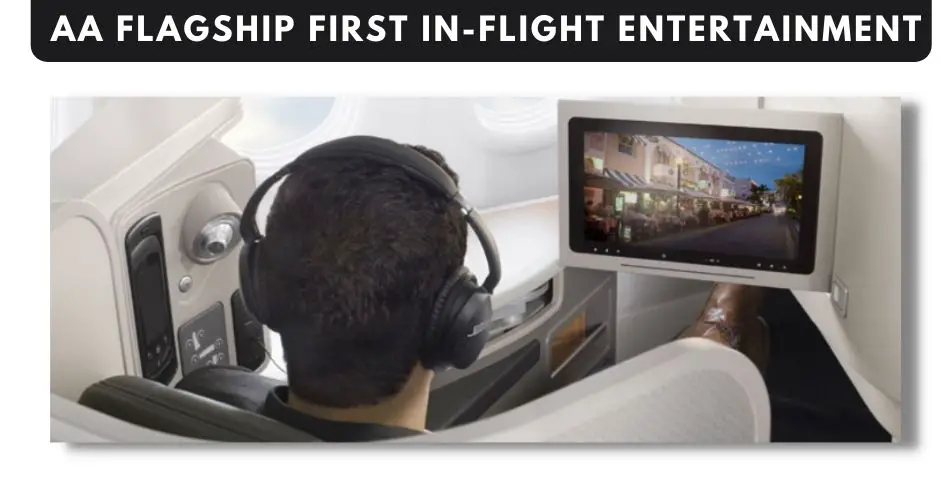 american airlines first class in flight entertainment aviatechchannel 1
