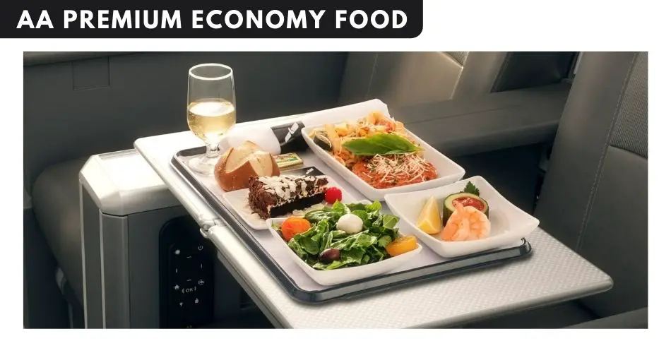 american airlines premium economy food aviatechchannel