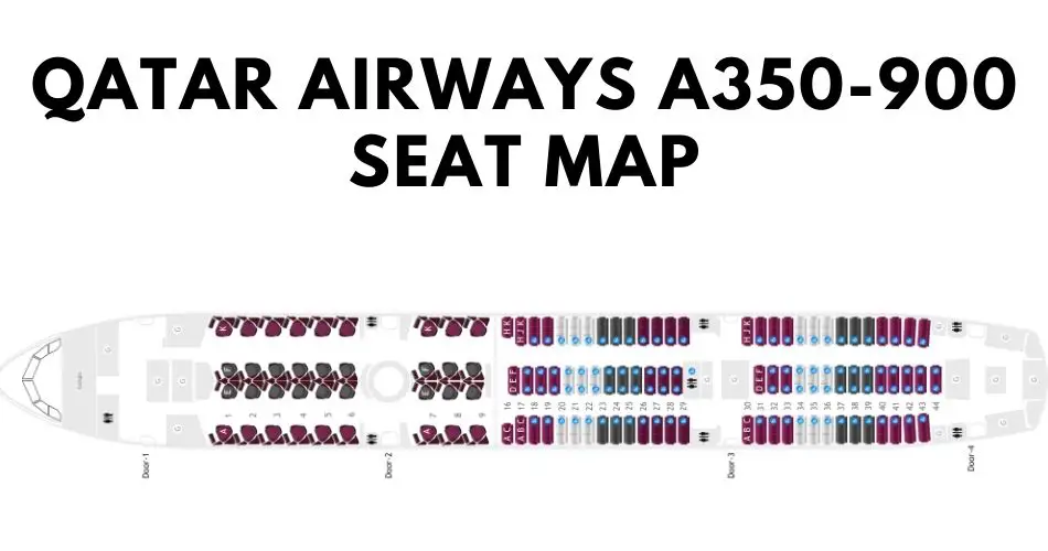 qatar airways a350 900 seat map aviatechchannel