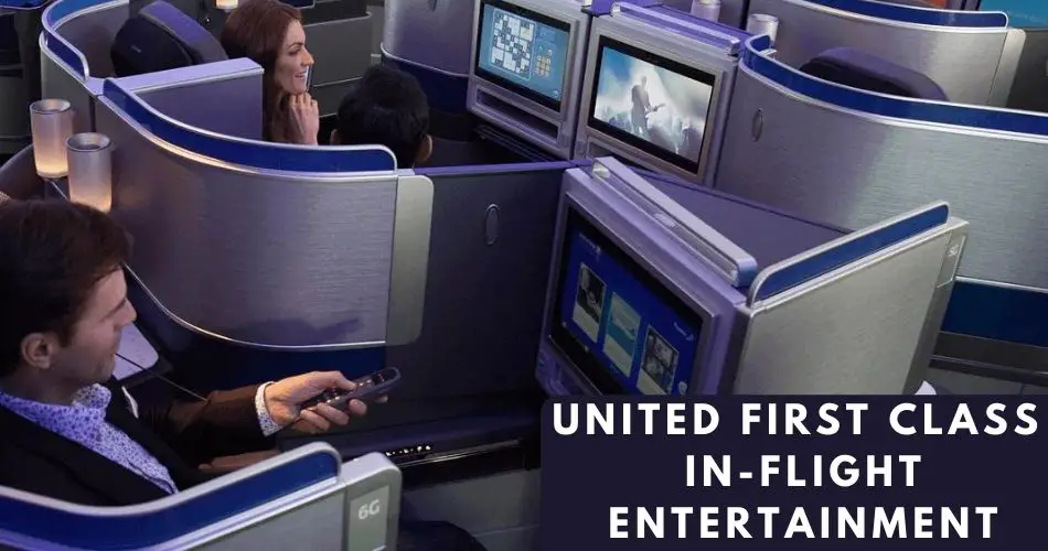 united airlines first class in flight entertainment aviatechchannel