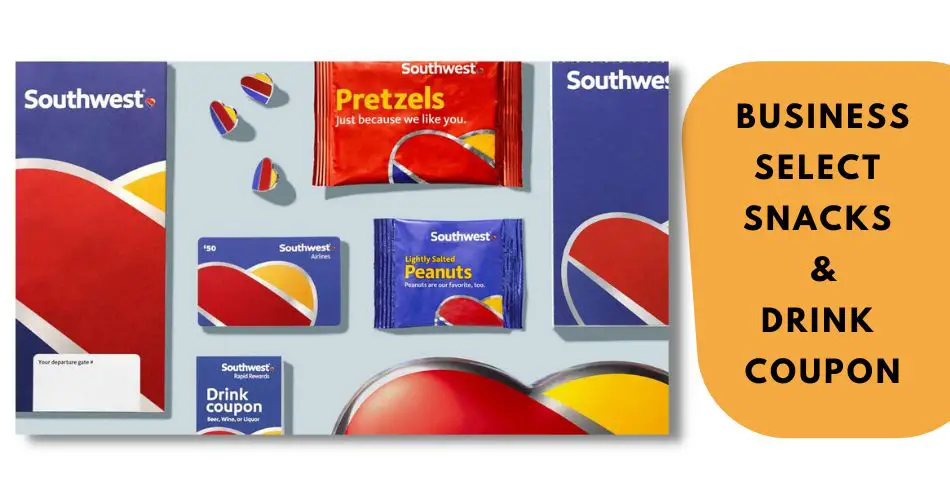 southwest airlines business select snacks and beverages aviatechchannel