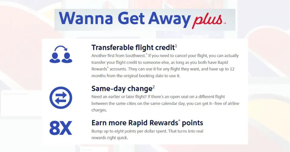 southwest airlines wanna get away plus benefits aviatechchannel