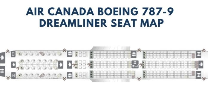Boeing 787 9 Dreamliner Seat Map With Airline Configurations
