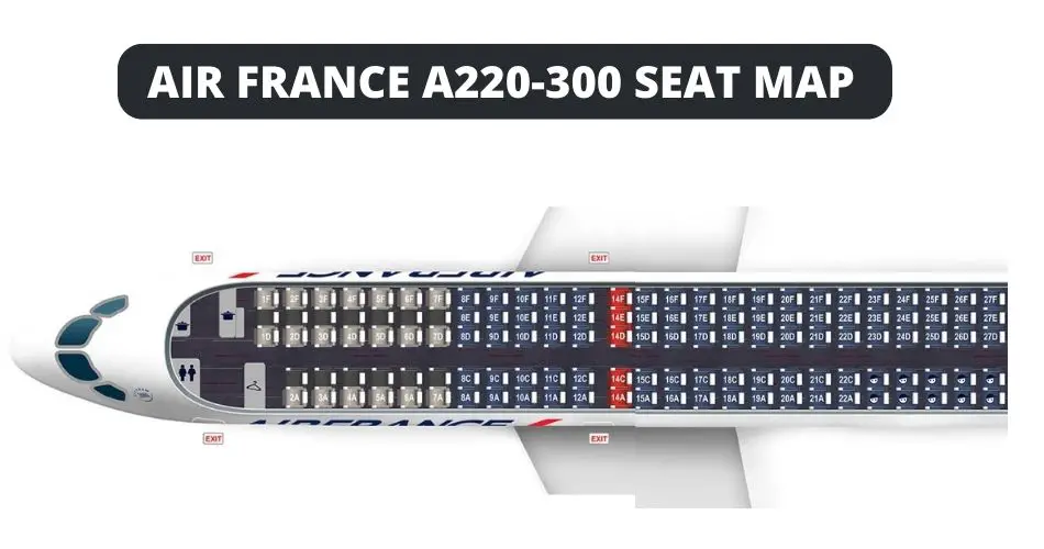 air france airbus a220 300 seat map aviatechchannel