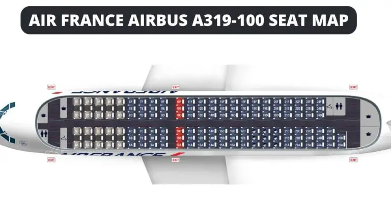 Airbus A319 Seat Map With Airline Configuration