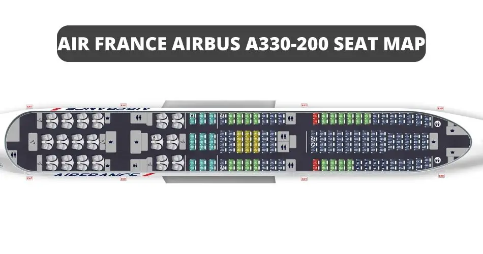 air france airbus a330 200 seat map aviatechchannel