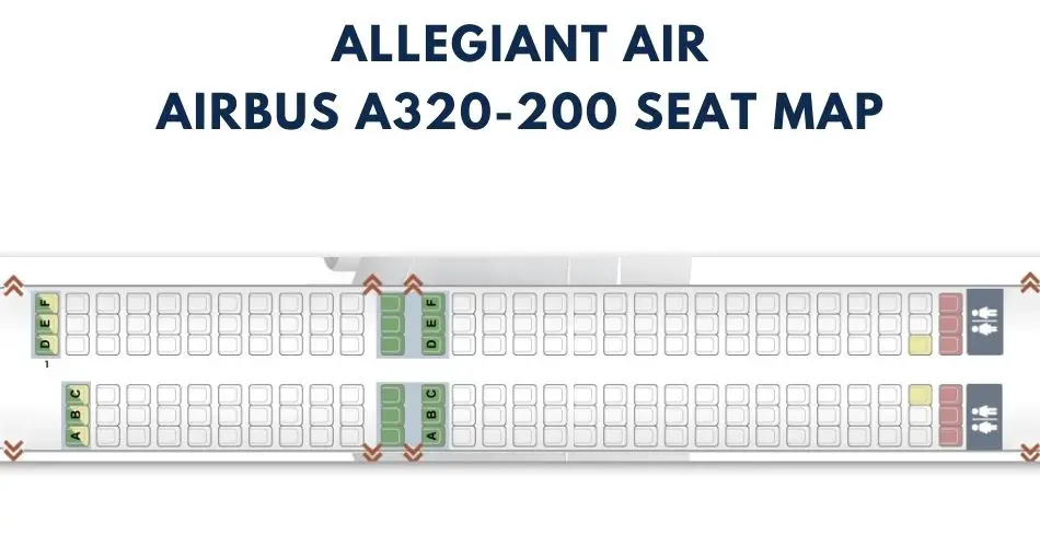 airbus a320 seat map allegiant air aviatechchannel