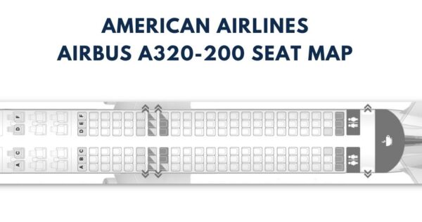 Airbus A320 Seat Map With Airline Configuration