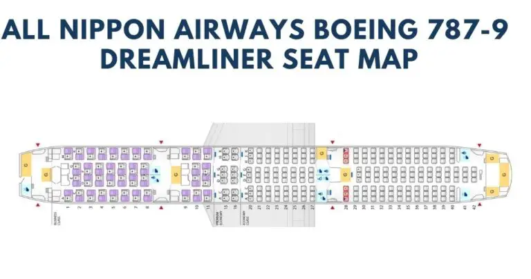 Boeing 787-9 Dreamliner Seat Map With Airline Configurations