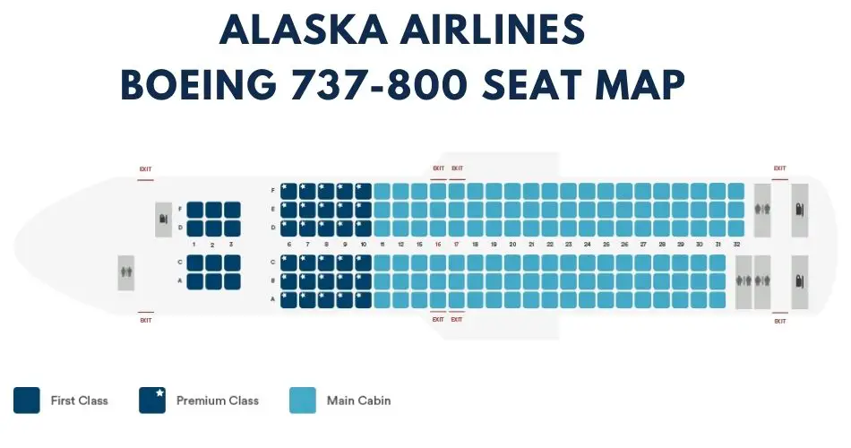 boeing 737 800 seat map alaska airlines aviatechchannel