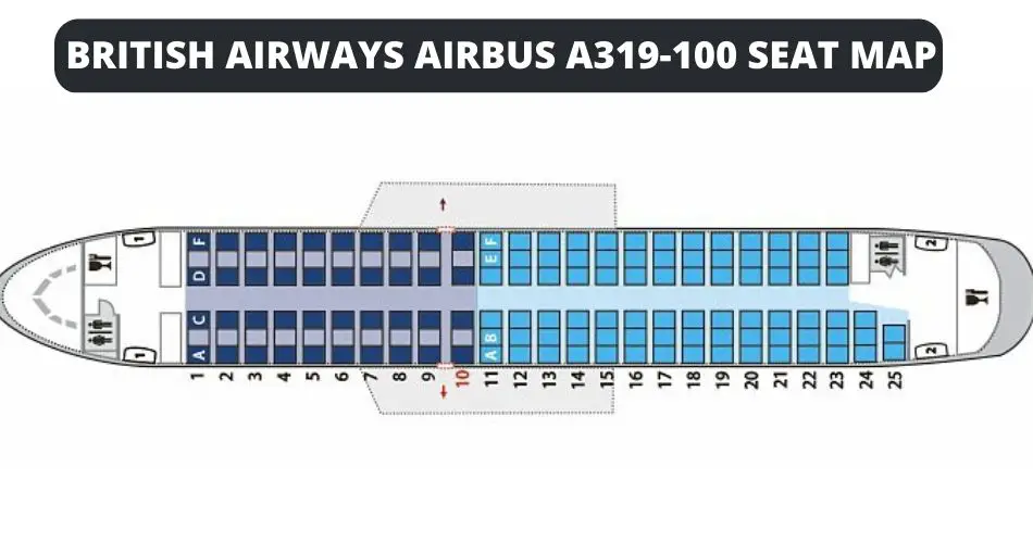 british airways airbus a319 seat map aviatechchannel