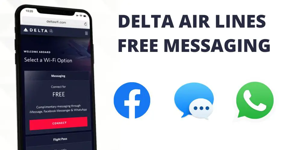 delta air lines free messaging aviatechchannel