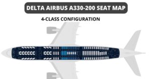 Airbus A330-200 Seat Map With Airline Configuration