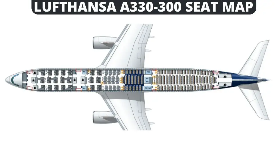lufthansa airbus a330 300 seat map aviatechchannel