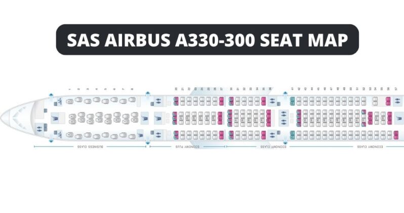 Airbus A330 300 Seat Map With Airline Configuration 