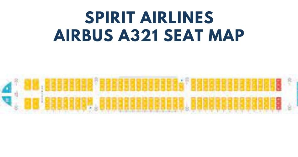 spirit airlines airbus a321 seat map aviatechchannel