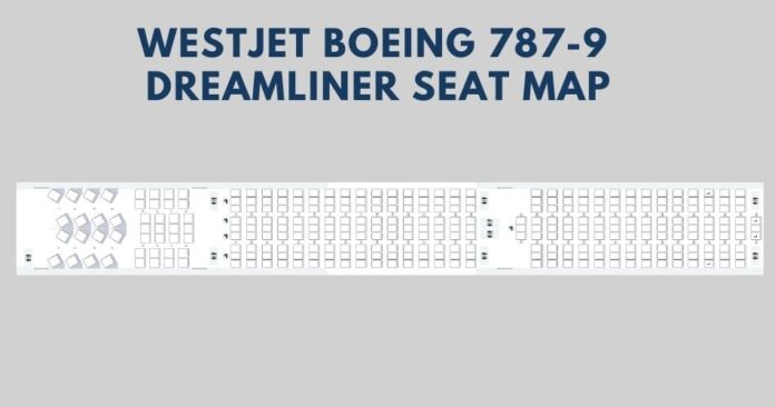 Boeing 787 Dreamliner Seat Map WestJet