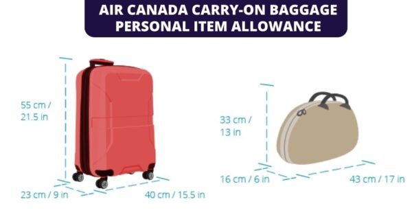 Air Canada Baggage Allowance, Special Offers & Fees (2024)