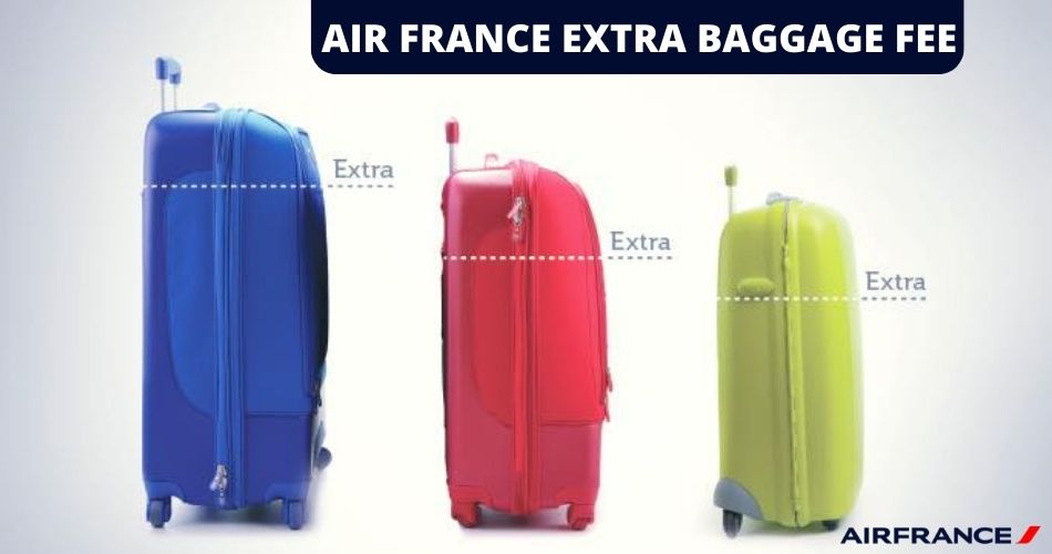 air france overweight baggage price