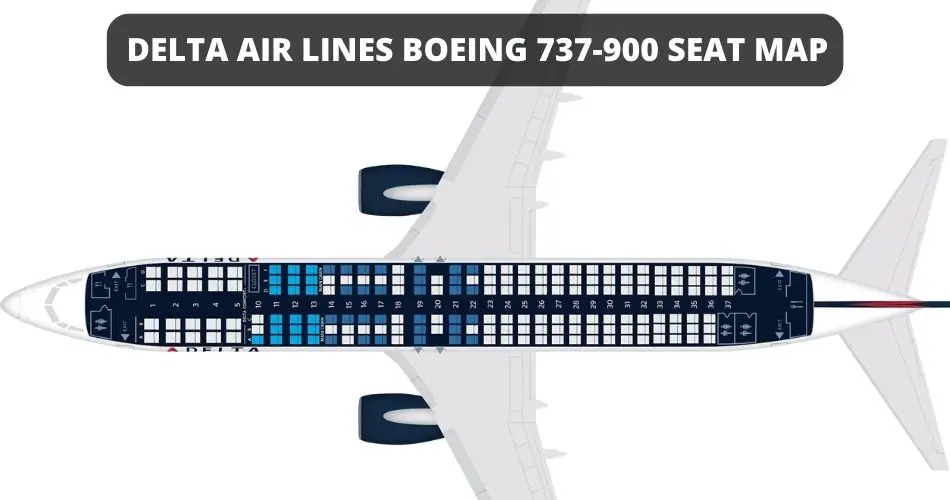 delta airlines boeing 737 900 seat map aviatechchannel