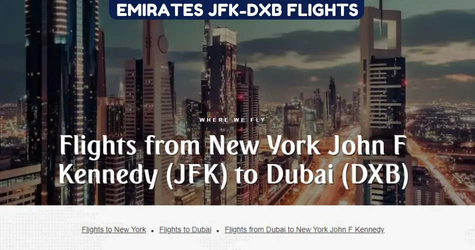 emirates flight schedules jfk dxb aviatechchannel