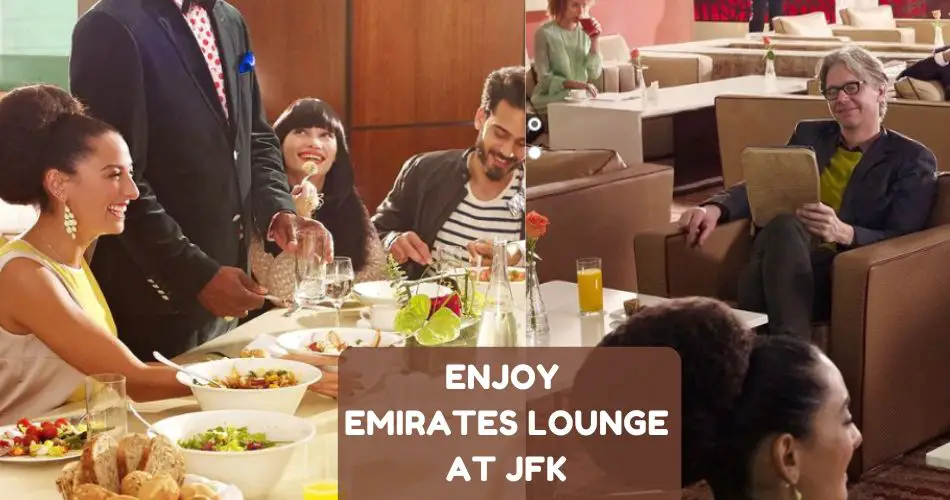 emirates lounge at jfk airport nyc aviatechchannel