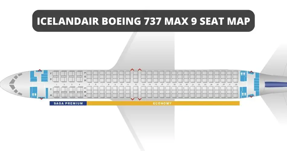 icelandair boeing 737 max 9 seat map aviatechchannel